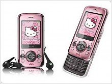 Телефон популярной кошечки- Sony Ericsson W395 x Hello Kitty
