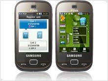 Samsung B5722 и C6112 – телефоны с двумя SIM-картами