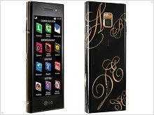 LG painted with gold LG BL40 New Chocolate 