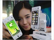 Тачфон с пикопроектором Samsung AMOLED Beam