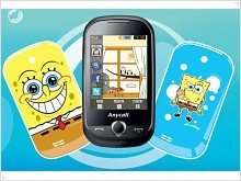 Samsung Corby S3650 с Губкой Бобом