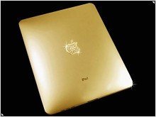 Luxury iPad of gold and diamonds