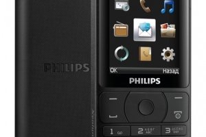 Philips Xenium E180 – телефон с ультимативным зарядом АКБ  - изображение