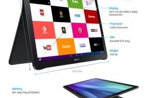 Samsung Galaxy View – огромный планшет с интегрированной подставкой - изображение