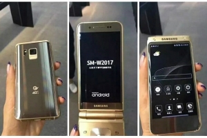 Устройство Samsung SM-W2017 в корпусе раскладушка - изображение