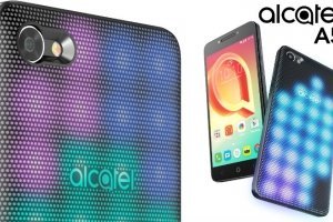 MWC 2017: Alcatel A5 LED — первое в мире мобильное устройство с интерактивной - изображение