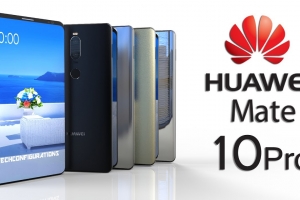 Появились первые пресс-изображения смартфона Huawei Mate 10 Pro  - изображение
