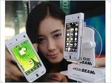 Тачфон с пикопроектором Samsung AMOLED Beam - изображение