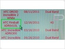  HTC Fireball - a new smartphone with LTE module - изображение