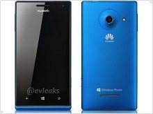 Первое фото WP-8 смартфона Huawei Ascend W1 - изображение