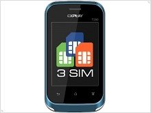 Explay T280 - three SIM-card, touch screen and TV - изображение