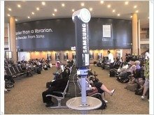 Samsung has equipped airports with charging stations - изображение