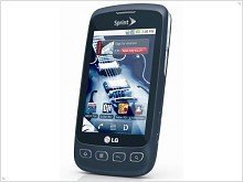Android-smartphone LG Optimus S with support for CDMA
