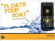Первый в мире телефон-поплавок - CB Tradesman