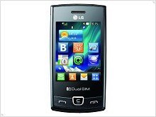 LG P520 touchscreen with dual SIM and access to the 