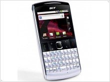 Скромный тачфон Acer beTouch E210 с QWERTY-клавиатурой
