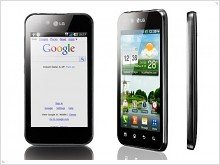  Thin smartphone LG Optimus Black with Display NOVA 