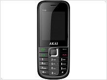Phone AKAI Trio with three slots for SIM-cards
