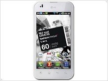  In the sale went smartphone LG Optimus White 