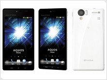  Sharp Aquos 102SH - productive smartphone with a 3D display
