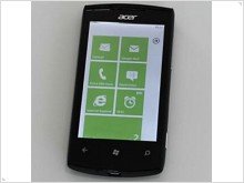 Анонсирован бюджетный WP7-смартфон Acer Allegro