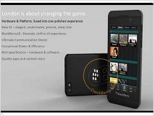 Дизайн BlackBerry London изменили перед официальным анонсом