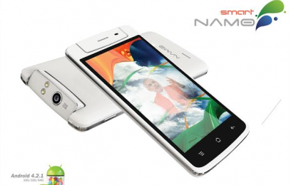 Резкий поворот: смартфон Smart NaMo Saffron Wave - изображение