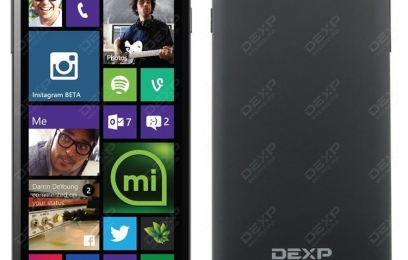 DEXP Ixion W 5 – самый большой смартфон на ОС от Windows  - изображение
