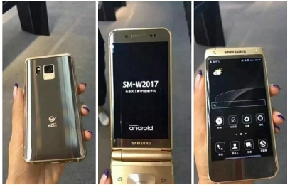 Устройство Samsung SM-W2017 в корпусе раскладушка - изображение