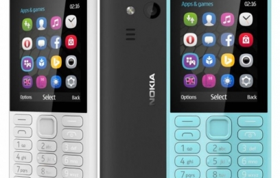Обычный смартфон Nokia 216 с двумя камерами - изображение