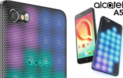 MWC 2017: Alcatel A5 LED — первое в мире мобильное устройство с интерактивной - изображение