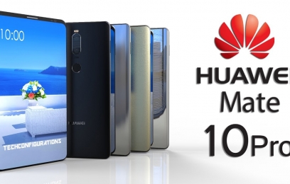Появились первые пресс-изображения смартфона Huawei Mate 10 Pro  - изображение