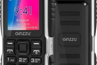 Защитный смартфон Ginzzu R70 получил технологию PowerBank и фонарик-стробоскоп - изображение