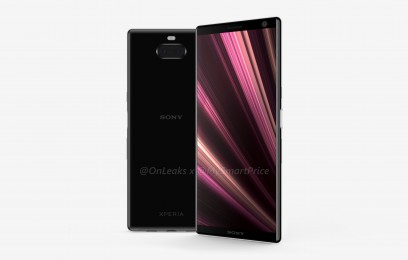 Очередной рендер смартфона Sony Xperia XA3 Ultra   - изображение