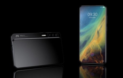 Новый горизонтальный слайдер ZTE Axon S представили на рендерах - изображение