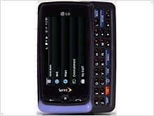 Стильный QWERTY-тачфон LG Rumor Touch - изображение