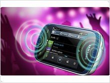 Promo shots smartphone Samsung Galaxy Music