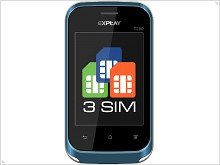 Телефон Explay T280 – 3 SIM-карты, сенсорный дисплей и TV