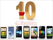 Top 10 smartphones for November 2012
