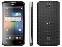 Acer Liquid C1 based on the Intel Atom and Android 4.0 ICS