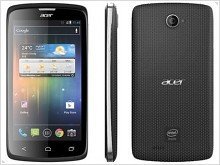 Acer Liquid C1 на базе Intel Atom и с Android 4.0 ICS