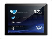 Explay sQuad 9.71 — 4-ядерный планшет и высоким разрешением