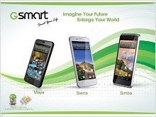 Презентация новых смартфонов от Gigabyte: Sierra, Maya и Simba