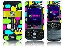 Sony Ericsson W760 MTV в пестрой обертке