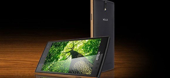 Xolo Q1020 – смартфон с деревянной рамкой - изображение