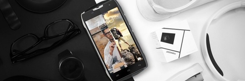 Спортивный - бизнес смартфон DOOGEE T5 с IP67 классом защиты   - изображение