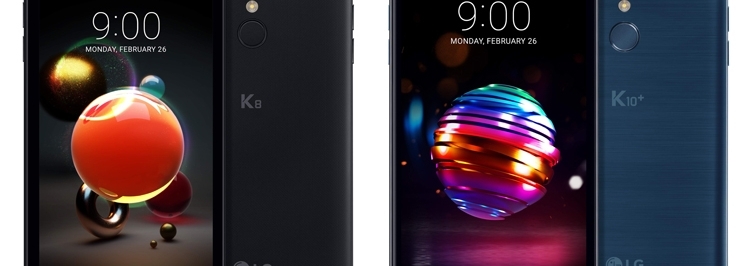 Официальный дебют смартфонов LG K8 2018 и K10 2018 с дисплеем HD - изображение