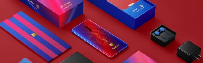 Новинка OPPO Reno 10x Zoom FC Barcelona Edition: идеальное решение для фанов Барсы - изображение