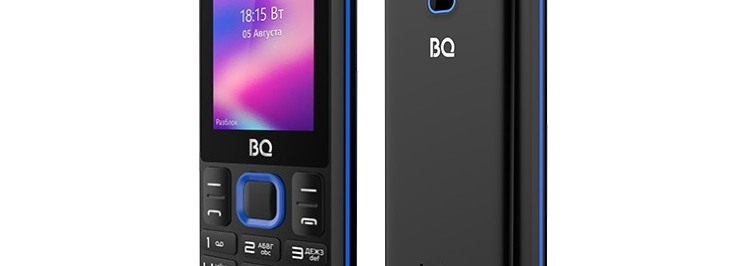 Кнопочный недосмартфон BQ 2400L Voice 20 с подержкой LTE - изображение