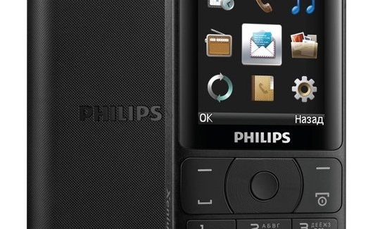 Philips Xenium E180 – телефон с ультимативным зарядом АКБ  - изображение